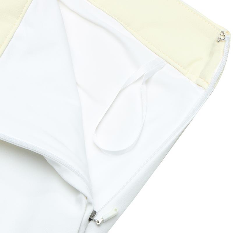 New FILA Golf Series SS24 Casual Short Skirts Women's Pear Blossom Yellow A11W425313FYE