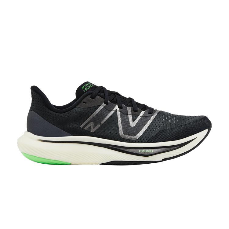 New Balance FuelCell Rebel v3  Black Vibrant Spring  40.5