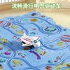 Children Puzzle Electric Railroad Speeder Diy Assembly Electric Car Automatic Rail City Scene Construction Education Toy Gift