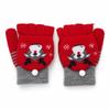 Stretchy Christmas Knit Glove Soft Knit Half Finger Glove New Winter Touchscreen Glove  Outdoor