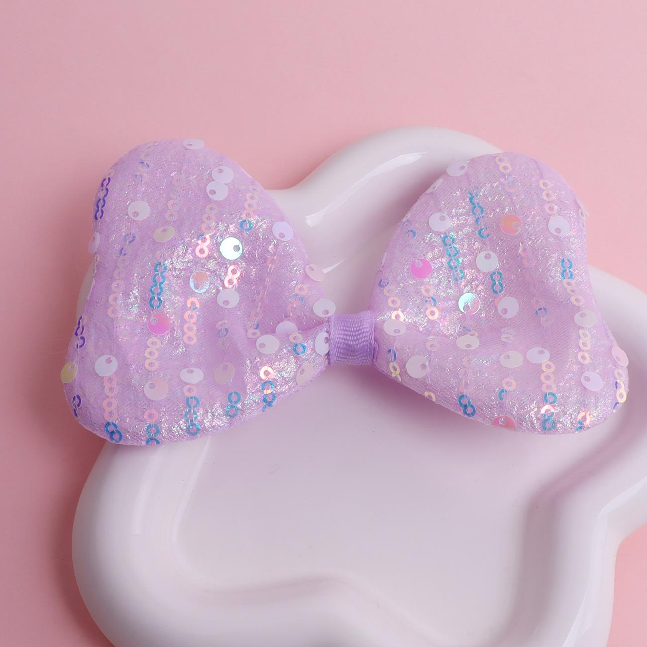 Children s Sequin Bow Hair Ornaments & Decorative Fabric Accessories for Clothing & Shoes
