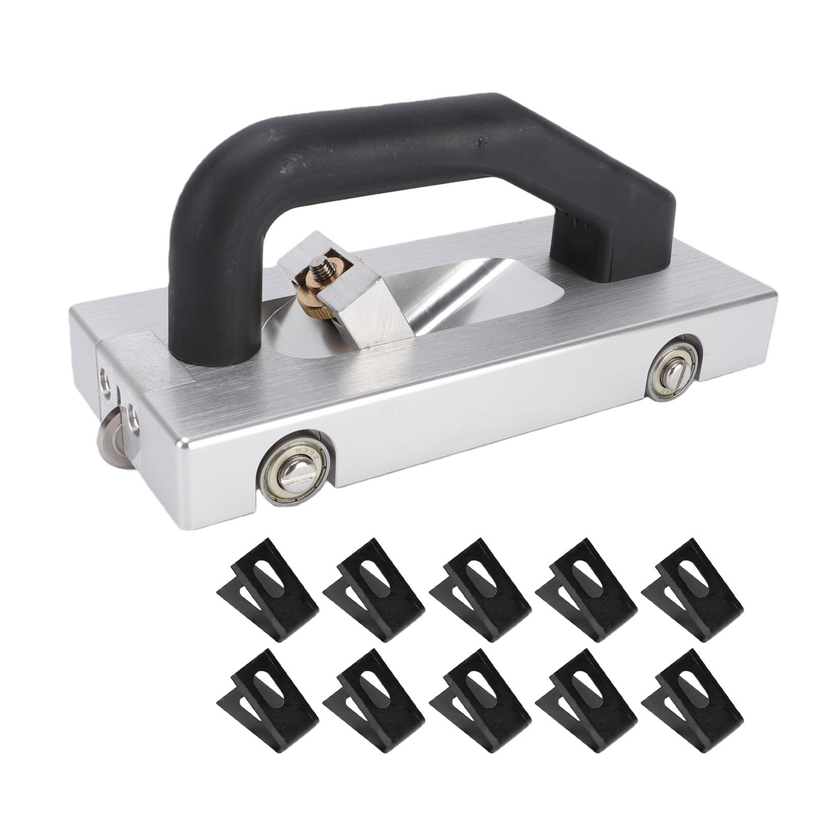 Aimo Floor Grooving Pull Hand Tool U Type Blades Wheeled Flooring Groover 2 3Mm Slotting Width