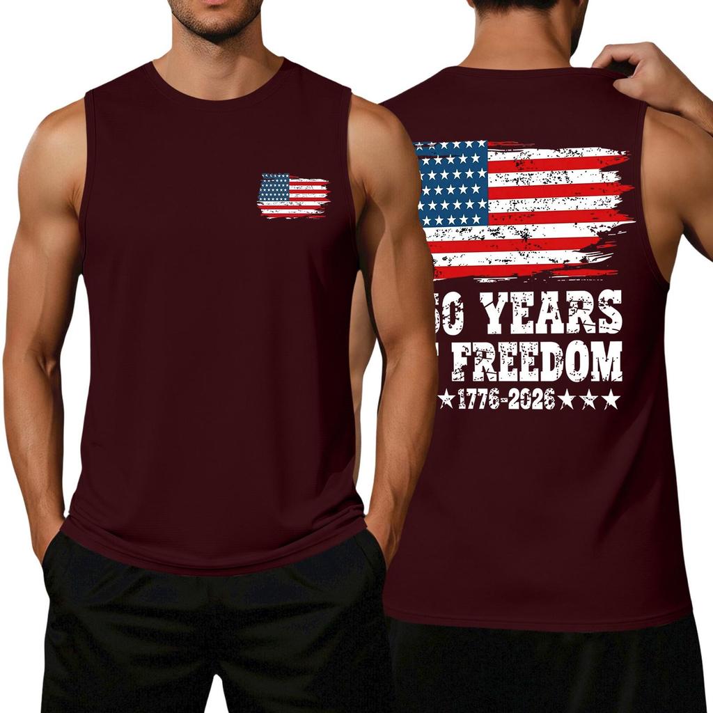 Camisas Patrióticas para Hombre del 4 de Julio USA Camisetas sin Mangas Musculares