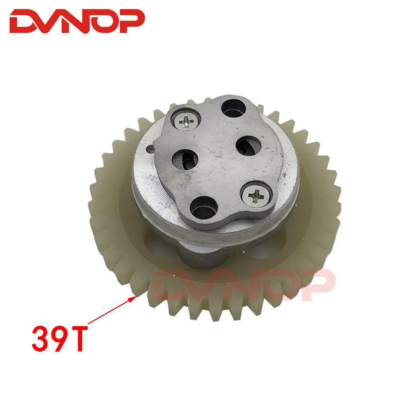 Pompe à huile moteur de moto pour CG150 CG200 CG 150cc 37 Dents 39 Dents Pièces moteur ATV