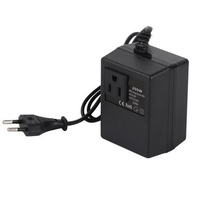 Adaptador de Viaje con Convertidor de Voltaje Adaptador de Enchufe de Viaje Universal 200W Máximo
