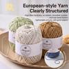 70g Hand Knitting Yarn Blended Fiber DIY Craft Yarn Durable Crochet Yarn  Bags Hats Baskets