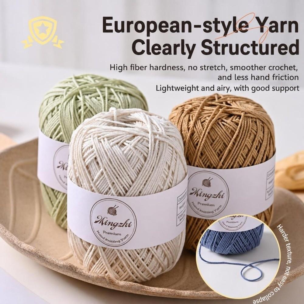 70g Hand Knitting Yarn Blended Fiber DIY Craft Yarn Durable Crochet Yarn Bags Hats Baskets