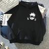 Unisex Jujutsu Kaisen Anime Hoodies Moletons De Grandes Dimensões Dos Desenhos animadosKawaii Gojo Satoru Graphic Streetwear
