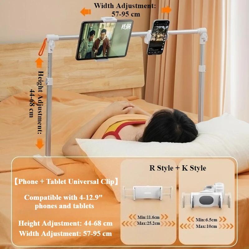 Eary Metal Pet Hanger Stable Dog Clothes Rack Stand Storage Coat Rack Hanger Width Adjustable Phone Tablet Holder for 4-12.9"