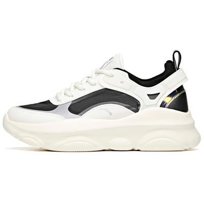 Running Shoes Women's Black White Gray Sneakers 122028884-3