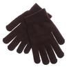 Unisex Winter Ribbed Knitted Full Fingered Gloves Basic Thicken  Lining Mittens Magic Thermal Wrist Warmer Women Men