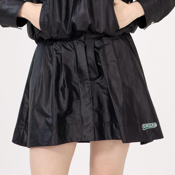 A Wave Women'S Memory Balloon Skirt Black