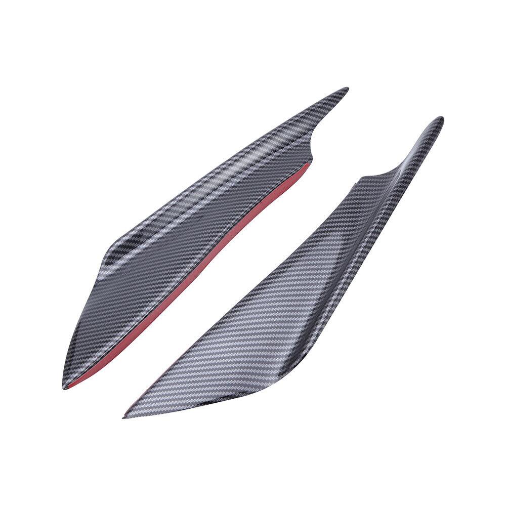 LAICY 4PCS Car Front Bumper Canard Splitter Lip Diffuser Splitter Scratch Protector Guard Cover for Subaru WRX STI 2013-2020