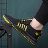 Men's net shoes new spring breathable light casual shoes men's Korean version summer running trendy shoes men's small black shoes