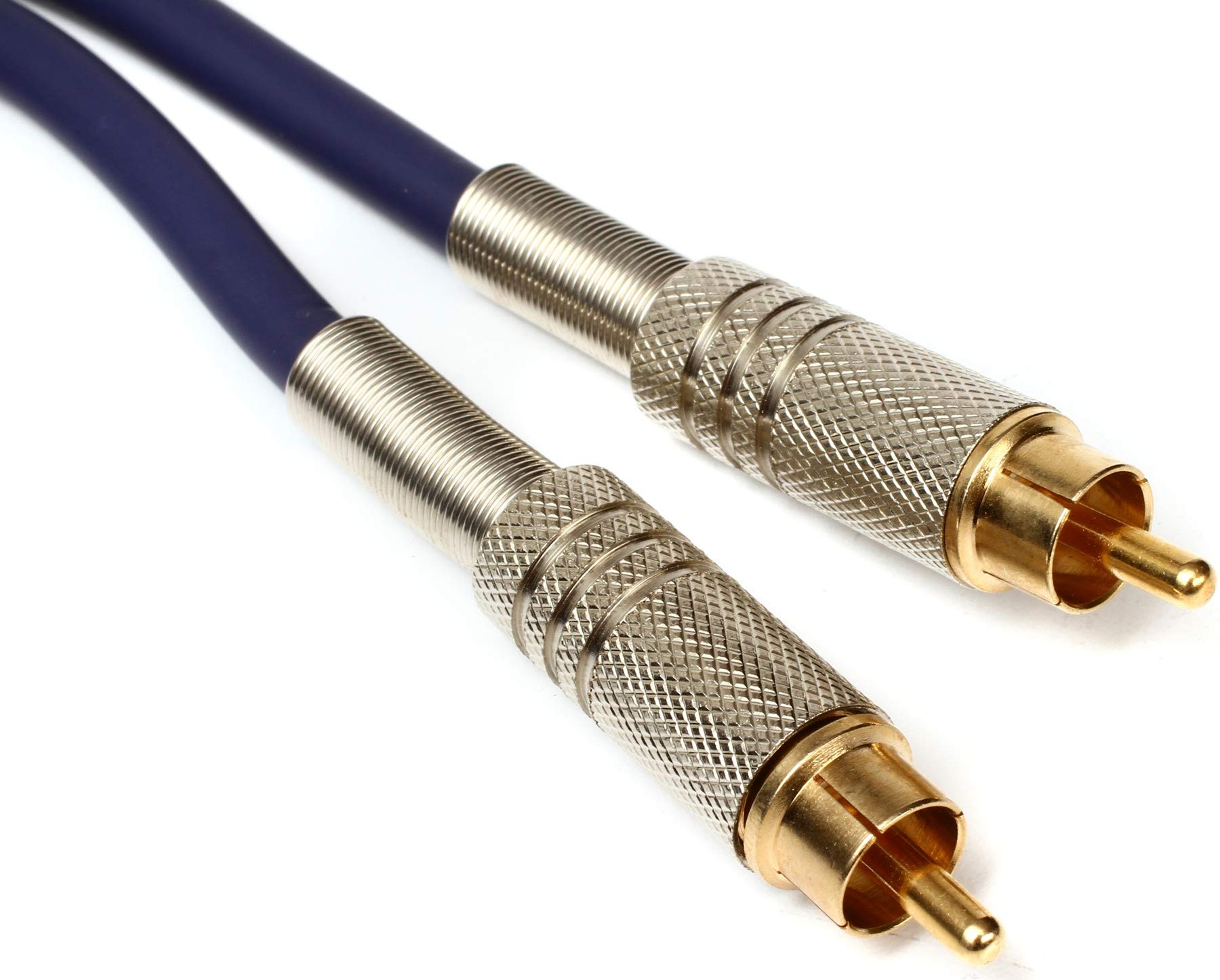 

Hosa DRA-501 1m Double Sided RCA SPDIF Coaxial Cable Blue