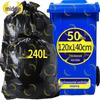 Zhongjing Outdoor Extra Large Black Garbage Bags