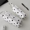 Large Capacity Makeup Bag Polka Dot Print Pencil Case Korean Style Jewelry Pouch  Gift