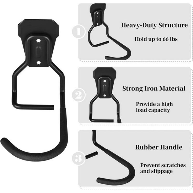 Bike Stands Wall Mount Bicycle Stand Holder Mountain Bike Rack Stands Hanger Hook Storage Bicycle Hanger Garage Ceiling Storage