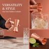 Stainless Steel Double Sided Jigger Double Head Design Liquor Measuring Cup Bar Measuring Cup  Bar