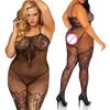 Solo Piece Alluring Romantic Wear Sexy See-Through Fishing Net One Piece Sexy Nightwear Women'S Snug Cutout Style Close Fitting Porn Costumes