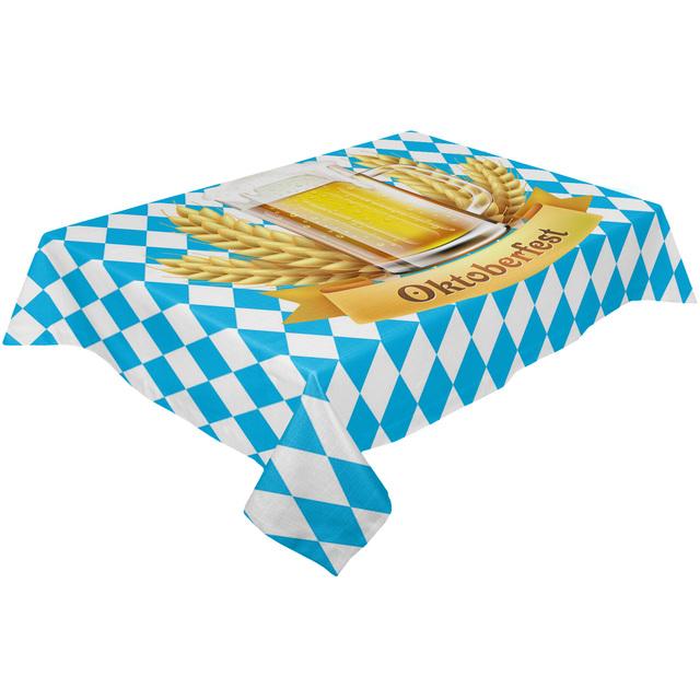 Tovaglia rotonda da collezione birra Impermeabile Decorazione tavolo matrimonio Tovaglia Copritavola cucina Sala da pranzo
