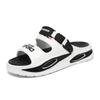 Men's Summer Non-Slip Thick Sole Sport Sandals: Dual-Use Beach/Outdoor Cushioned Slippers, Large Size