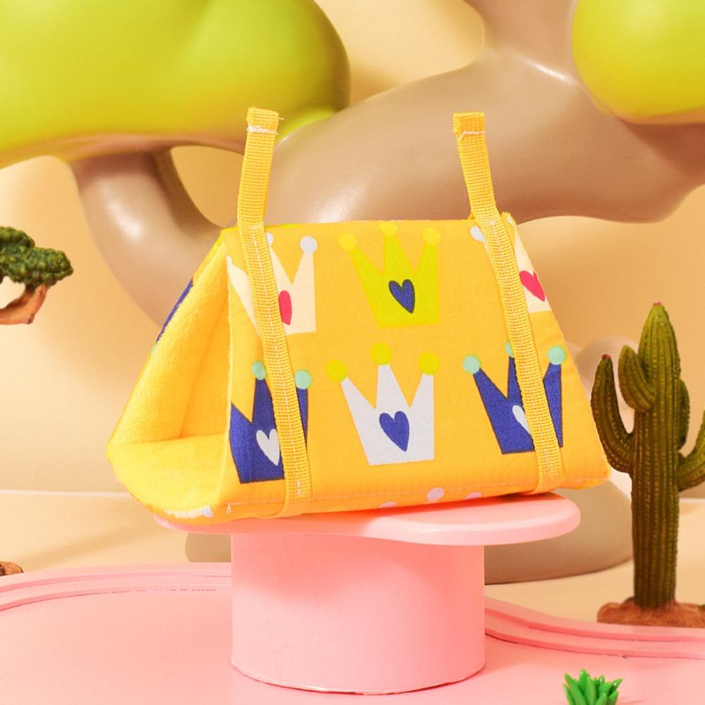 

Подвесные несущие вес птичьи гнезда Мультяшный птичий гамак Милый дизайн Гнезда для попугаев Осень и Зима M-Crown