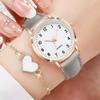 Women'S Multi-Piece Set Women'S Compact Watch Versatile Luxury Exquisite Accessories Quartz Wrist Watch