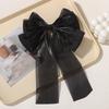 RAINBOW BOWS 1Pcs Cream Colored Bow Hair Clip Super Fairy Back Head Clips Elegant Women Ponytail Fahion Hair Accessories