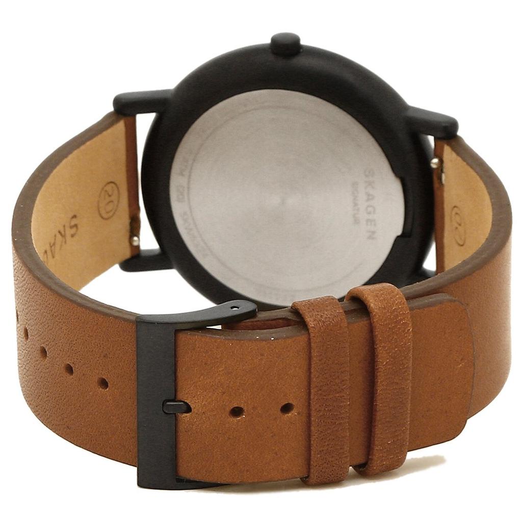 Skagen Men's Watch SKW6374 Brown/White [Parallel Import]