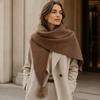 Warm Triangle Scarf Soft Fabric Winter Scarf Fashion Neck Scarves  Women
