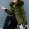Winter Coat Women's Warm Jacket  Women's Long Sleeve Winter Coat With Pocket
