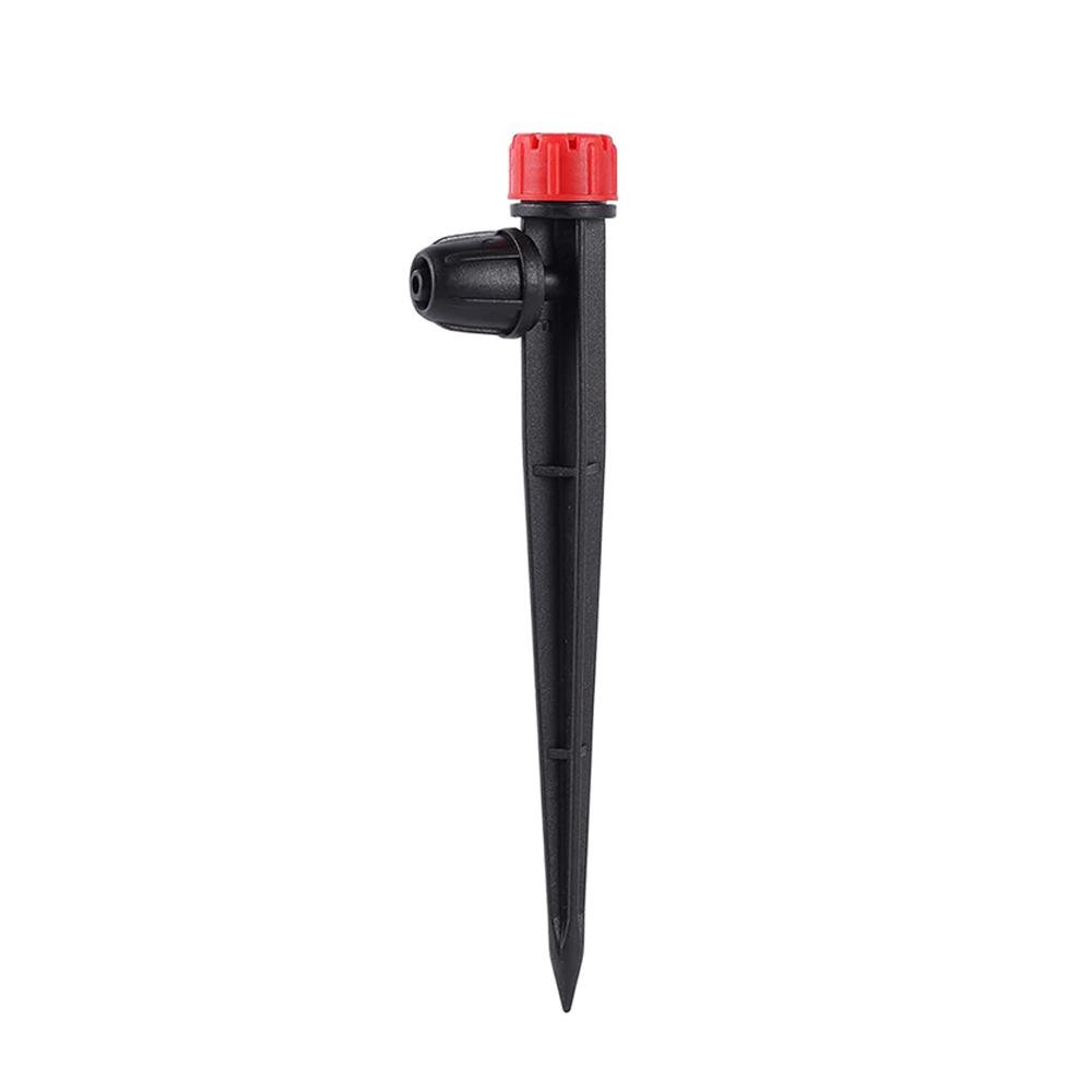 13cm Lock Buckle Drip-Spray Nozzle for Automatic Watering Devices - Ground Insert Eight-Hole Nozzle with Integrated Fountain for Fruit Trees