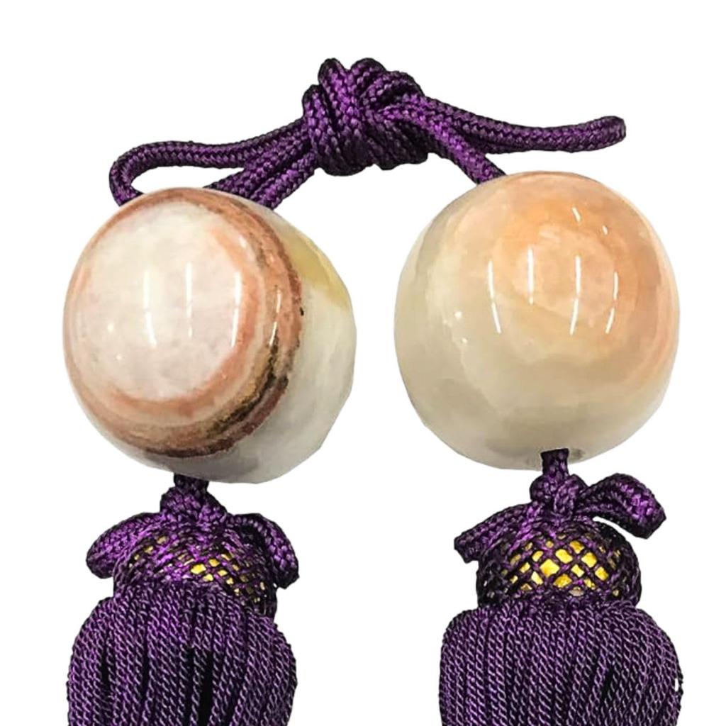 Fukui Metal Crafts Sino de Vento Roxo uma peça decorativa para realçar pergaminhos suspensos F-0282,