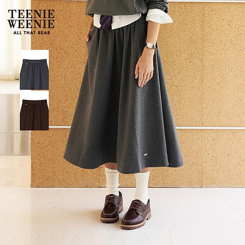 

Teenie Weenie Women s Retro A-Line Flared Long Skirt M