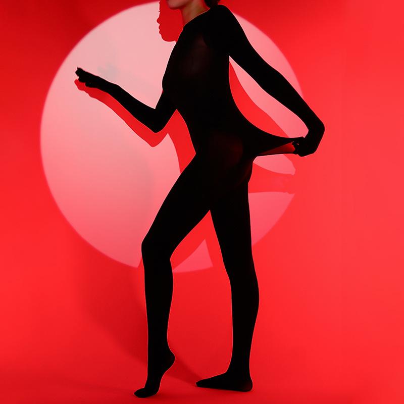 Ciorapi de corp completi, cu degete acoperite: Ciorapi Sexy Mărimi Mari Albi din Mătase pentru Bărbați și Femei