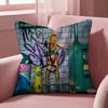 I-Ice Spice Y2k Cushion Cover Multi-Scene Pillow Cover for Home & Car - Reversible, Soft & Durable for Daily Use