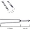 440Hz Steel Tuning Fork Set for Musical Instruments and Violin