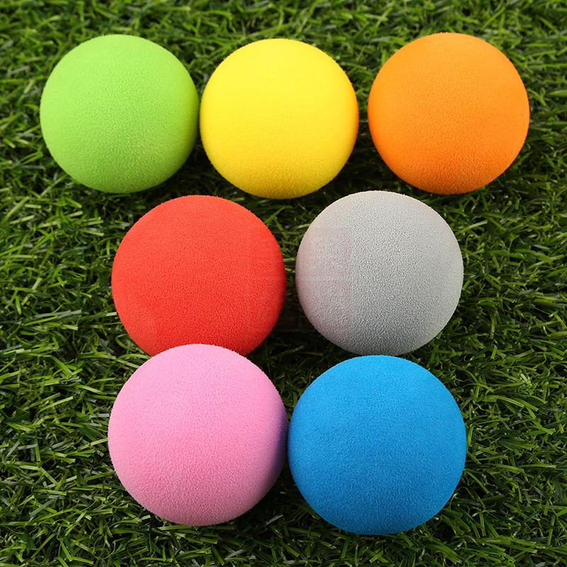 5ks Eva Sponge Ball Soft Ball Foam Ball Golf Indoor Swing Practice Color Ball