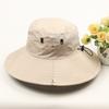 Bucket hat travel adventure waterproof quick drying outdoor hat sun hat basin hat summer outdoor mountaineering shade