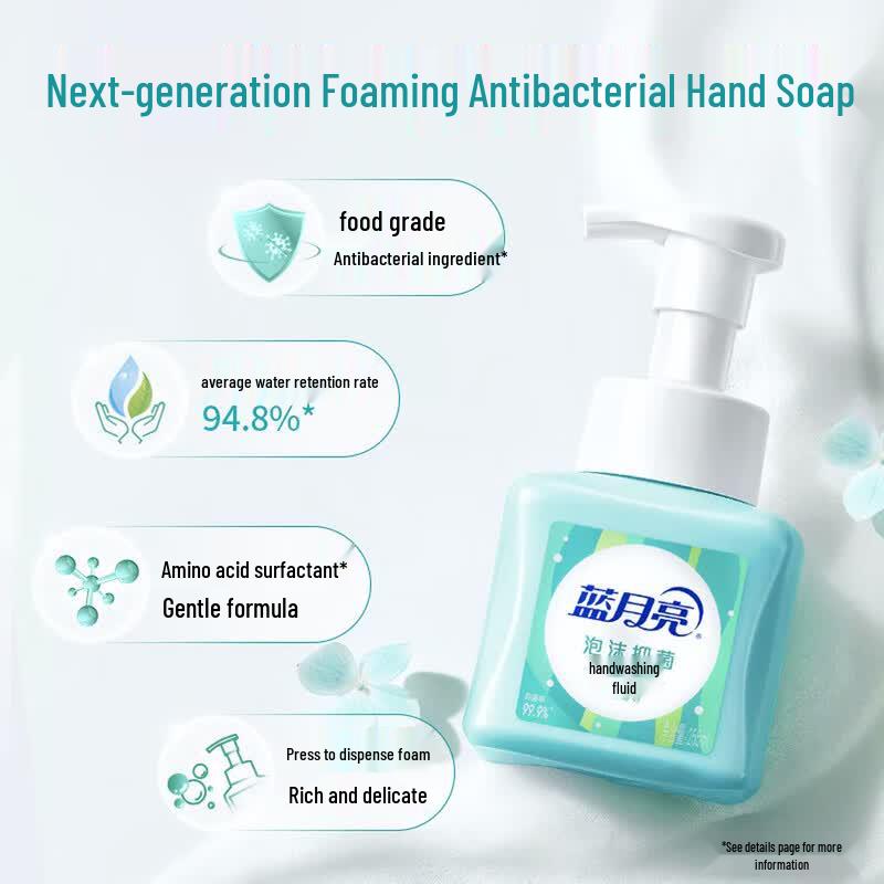 Blue Moon Fresh Fruit Mint Foam Antibacterial Hand Soap