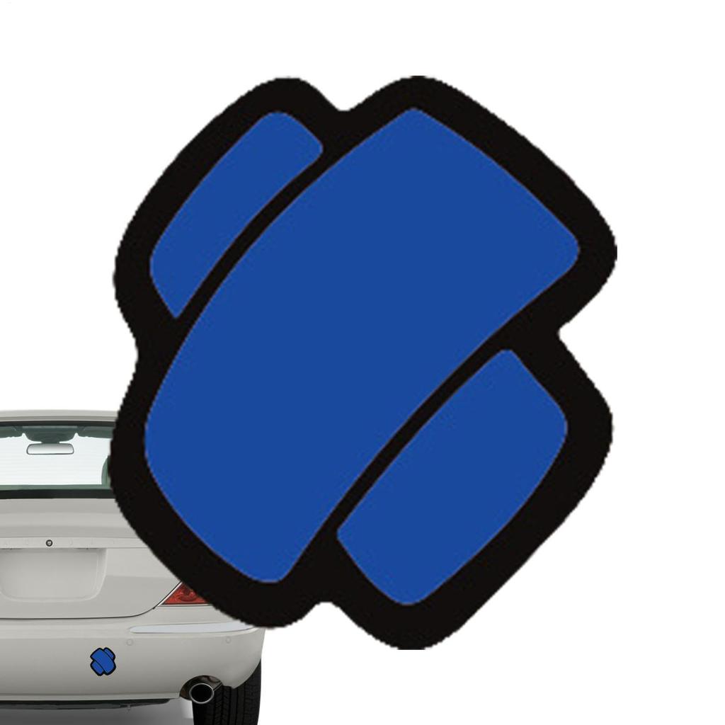 Car Stickers 2pcs 10cm Bandage Design Funny Bansoku Sticker Car Repair Set Waterproof Self