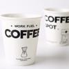 300ml Ceramic Cup Imitation Paper Cups Coffee Cup For Kitchen Coffee Shop Restaurant,Latte Mug,Drinkware Gift Souvenir