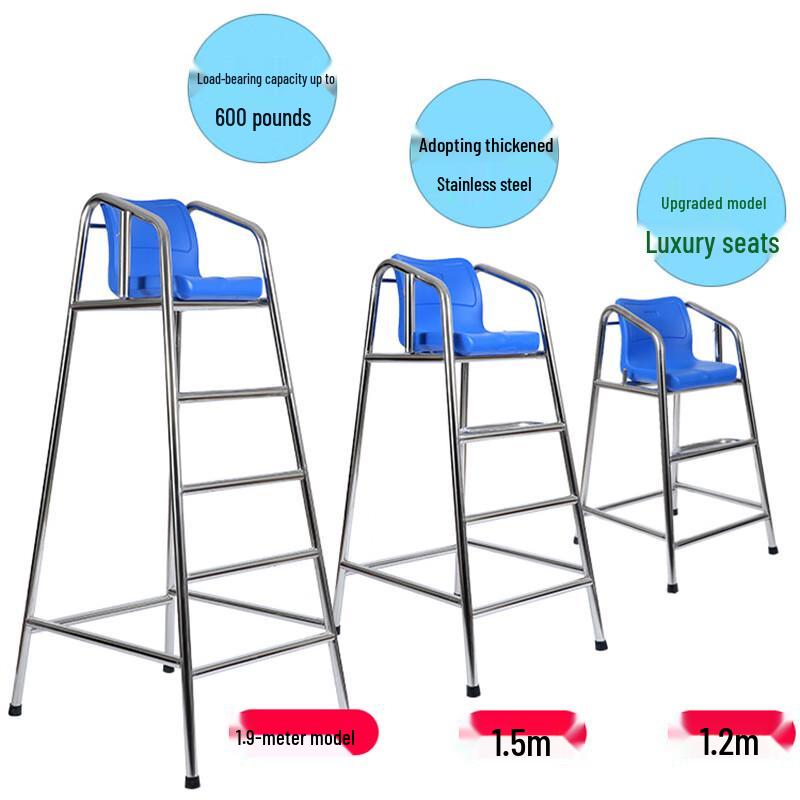 304 Stainless Steel Lifeguard Observation Chair