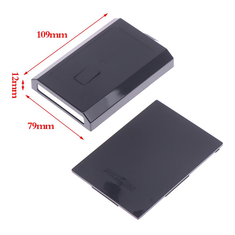 Pro Xbox 360 Slim Interní HDD Černý Kryt Pevného Disku HDD Modrý Průhledný Kryt
