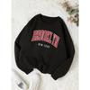 Brooklyn New York Printed Hoodies Women Colorful Clothes Basic Trend Sweatshirt Tops Be Durable Harajuku Hoodie Womens