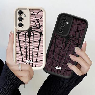 GORĄCY Marvel Spider-Man Pajęcza Sieć Miękkie Etui na Telefon dla Samsung Galaxy A16 A24 A13 A32 A56 A26 A22 A33 A23 A12 A34 A36 A14