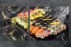 SZKLANA PŁYTA I DESKA DO KROJENIA 100x52 SUSHI