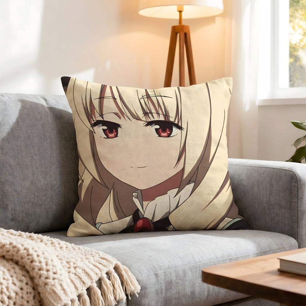 Anime Shirobako Cushion Cover Pcs Decorative Covers Soft Cushion Case for Sofa Couch Decor x x Pillowcases