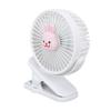 Baby Stroller Fan Clip USB Cartoon 3 Speeds Portable Fashionable Adjustable Clip Stroller Fan